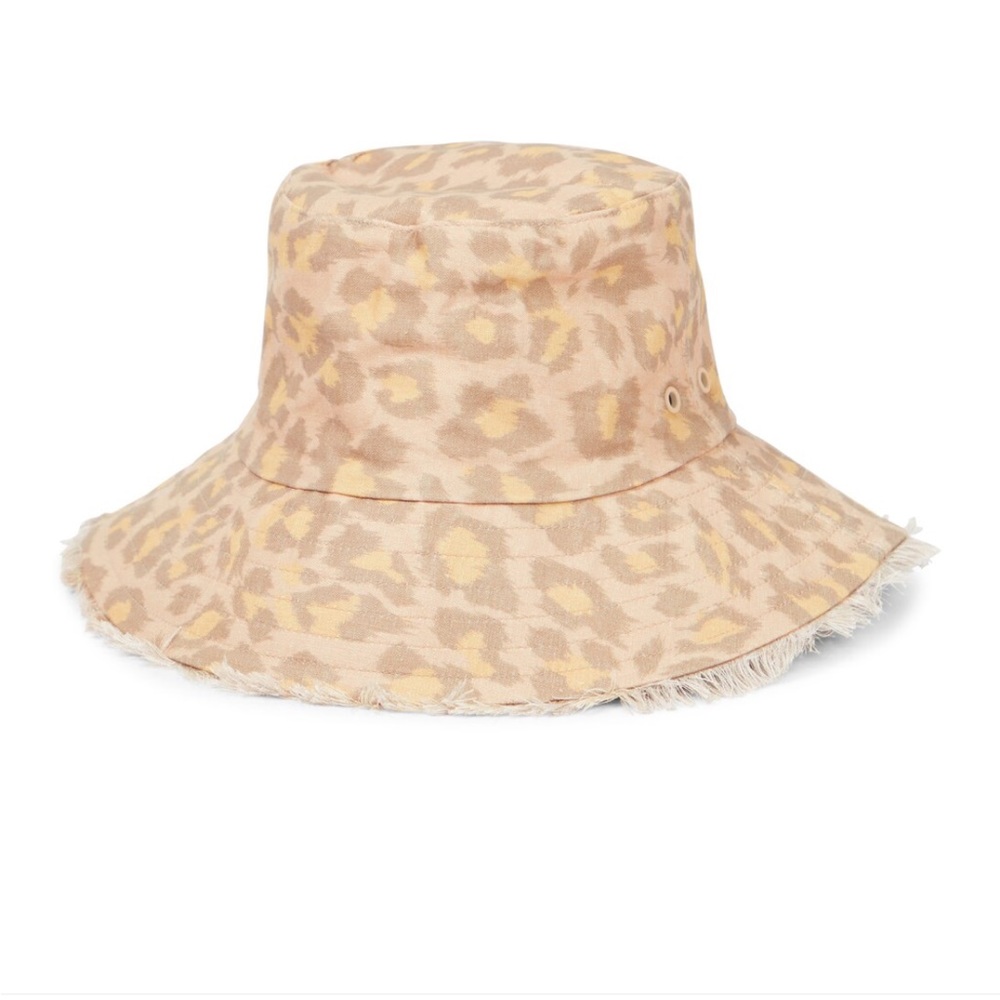 Zimmermann Cream and Tan Sun Hat